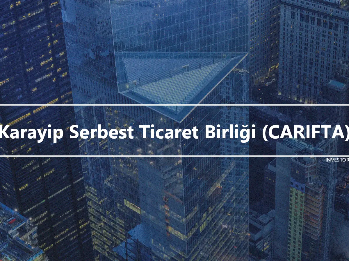 Karayip Serbest Ticaret Birliği (CARIFTA)