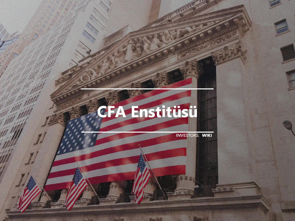 CFA Enstitüsü