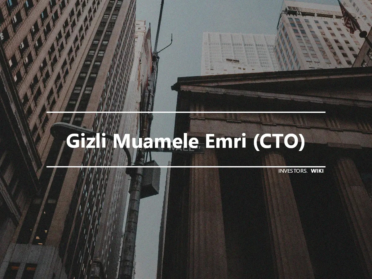 Gizli Muamele Emri (CTO)