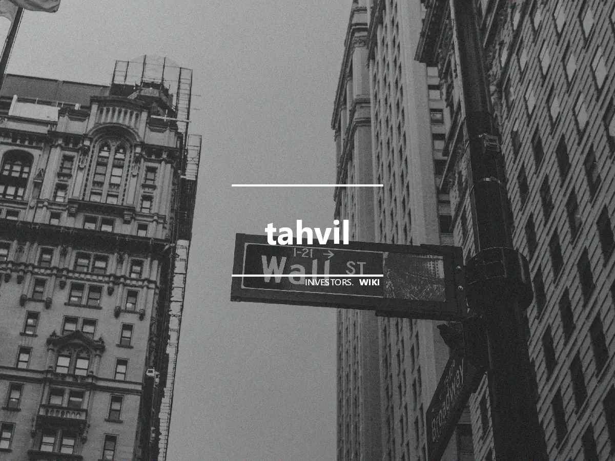 tahvil