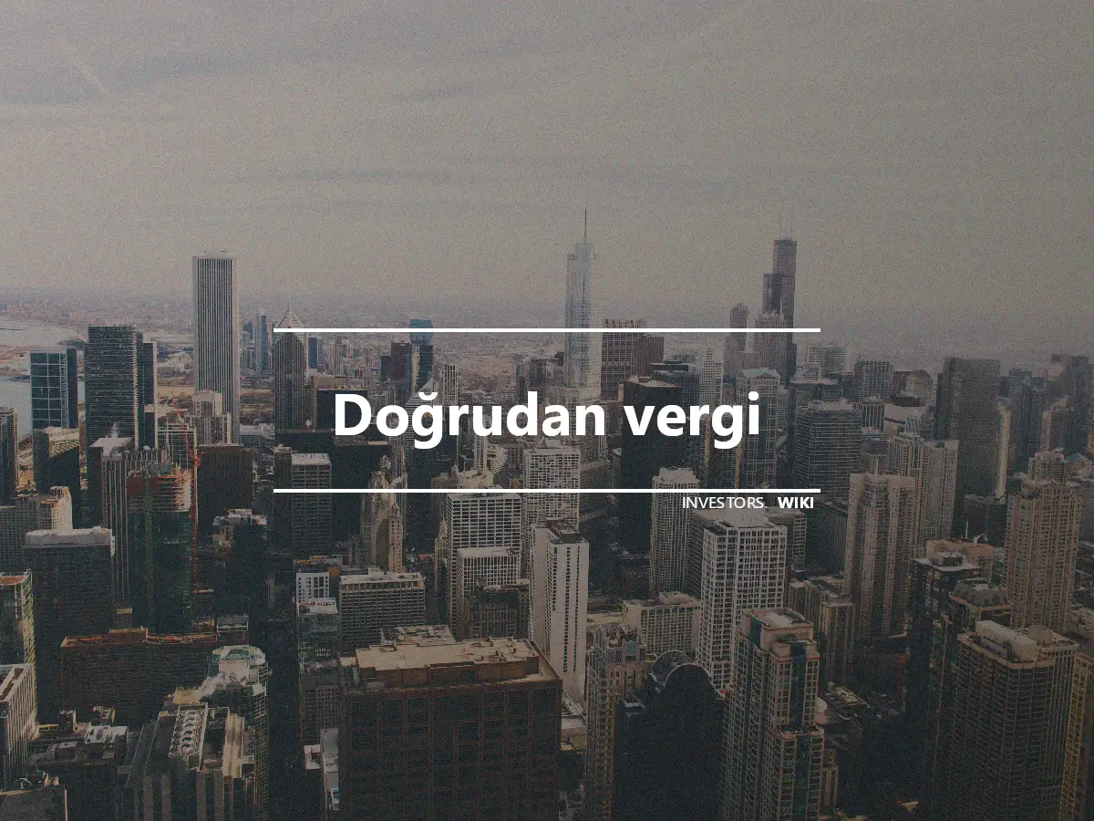 Doğrudan vergi