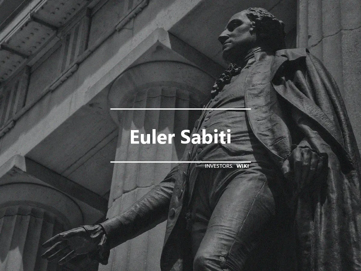Euler Sabiti
