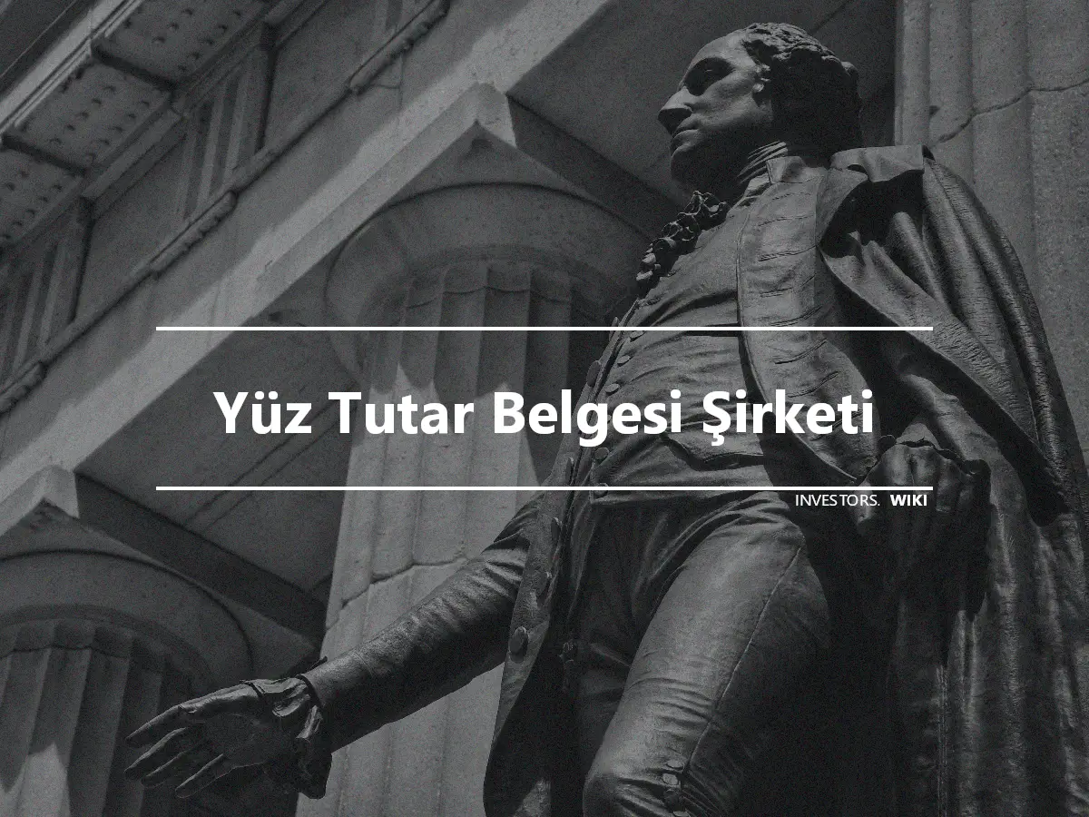 Yüz Tutar Belgesi Şirketi