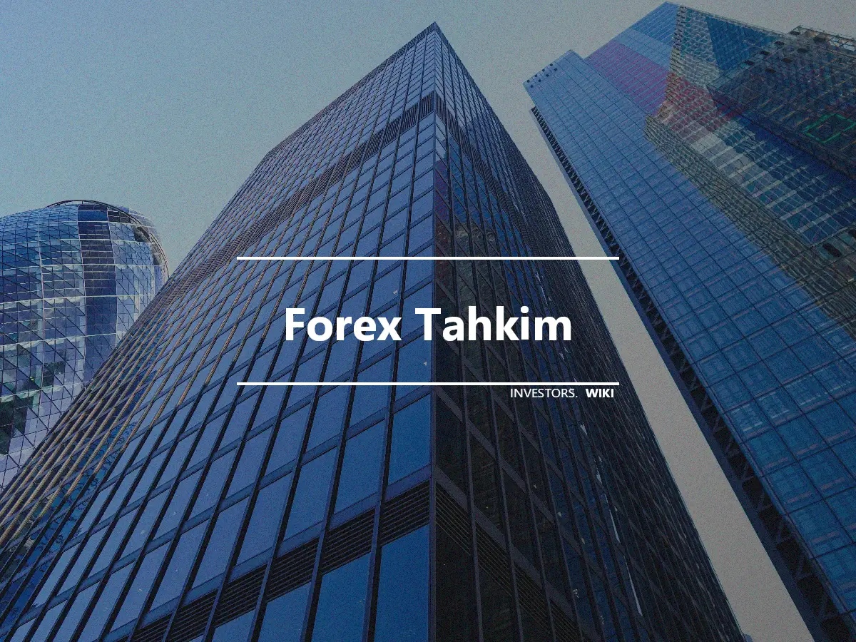 Forex Tahkim