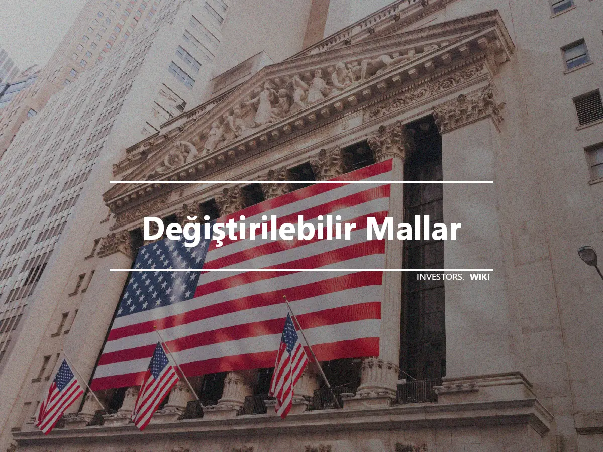 Değiştirilebilir Mallar