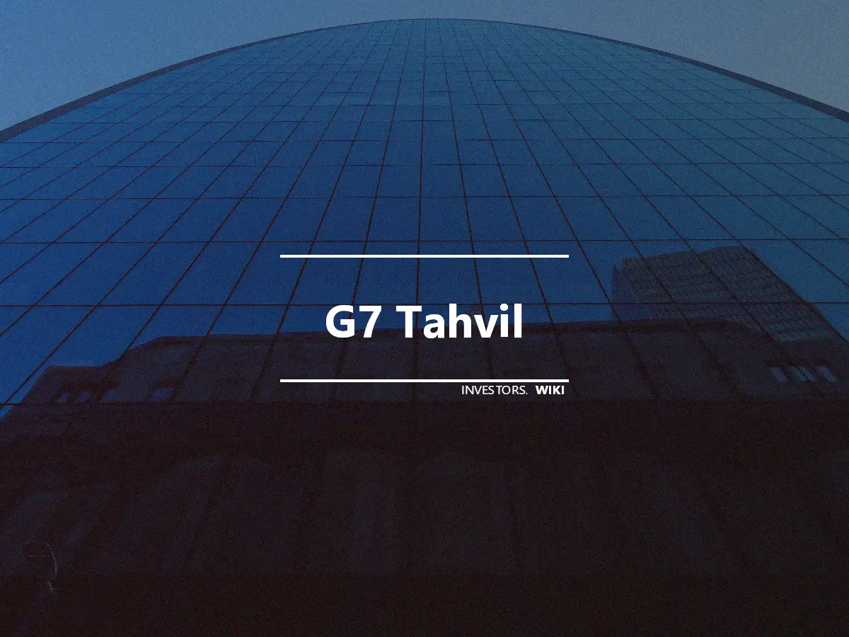 G7 Tahvil