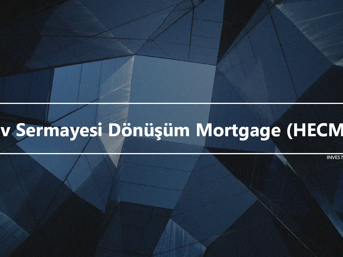 Ev Sermayesi Dönüşüm Mortgage (HECM)