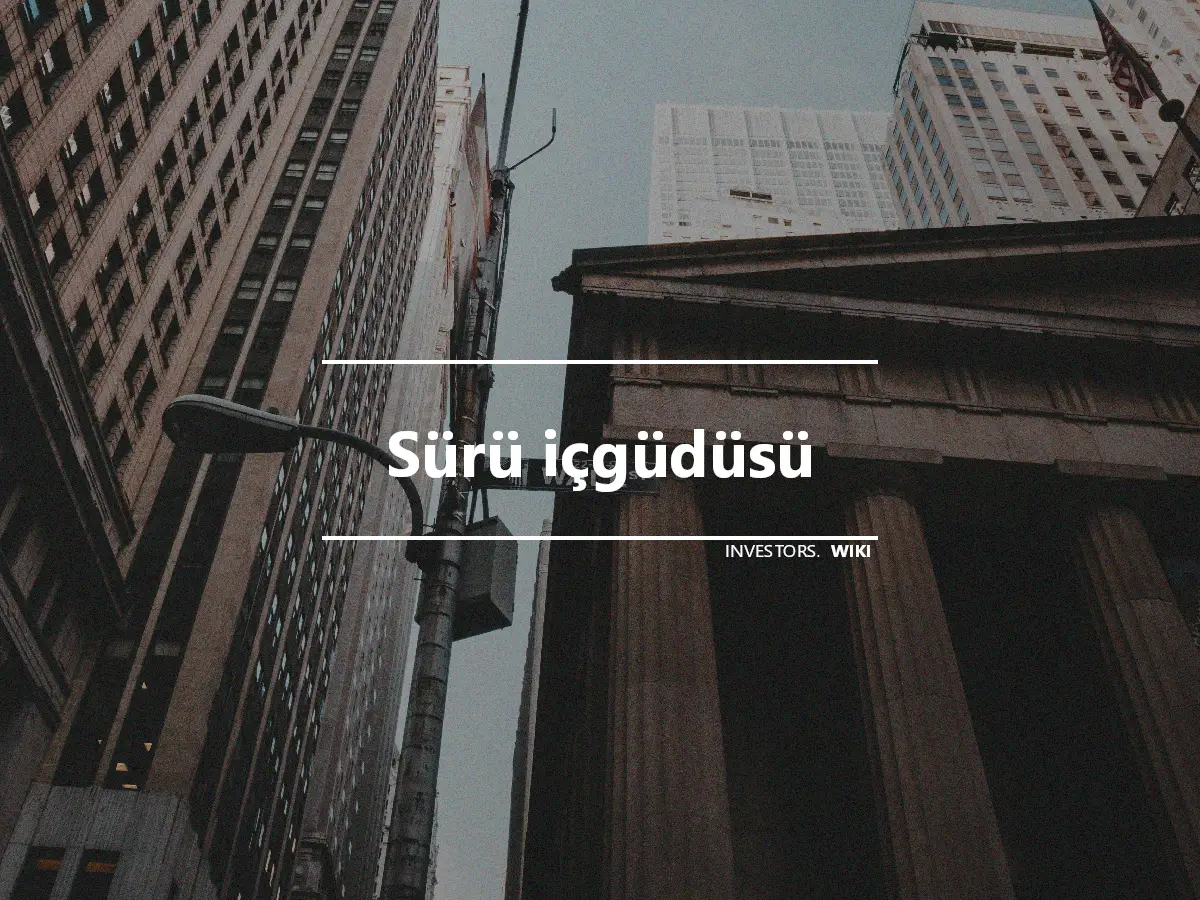 Sürü içgüdüsü