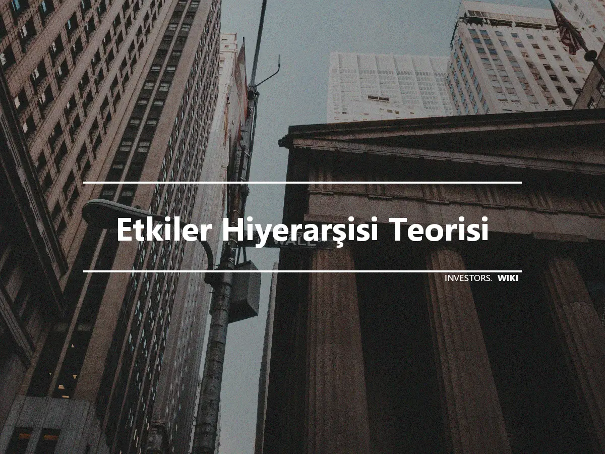 Etkiler Hiyerarşisi Teorisi