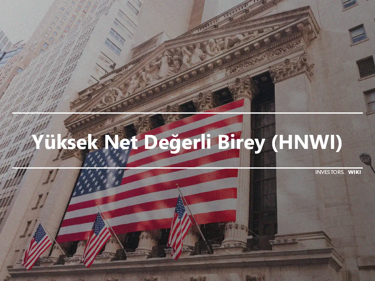 Yüksek Net Değerli Birey (HNWI)