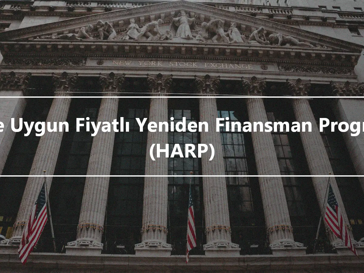 Evde Uygun Fiyatlı Yeniden Finansman Programı (HARP)