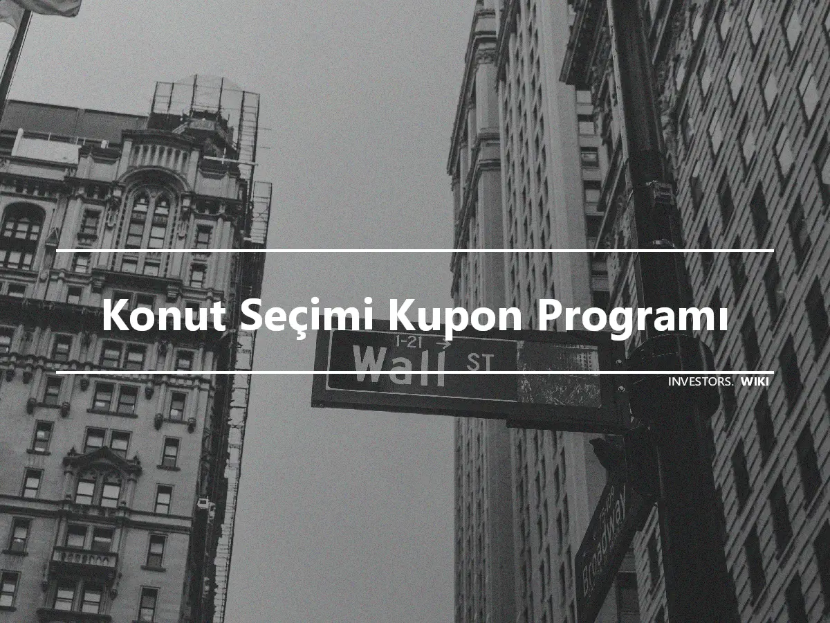 Konut Seçimi Kupon Programı