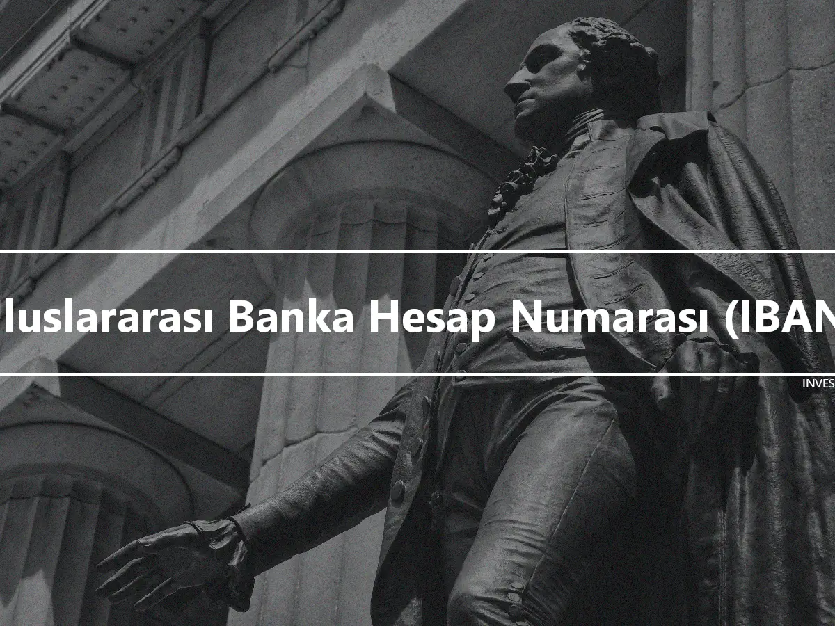 Uluslararası Banka Hesap Numarası (IBAN)