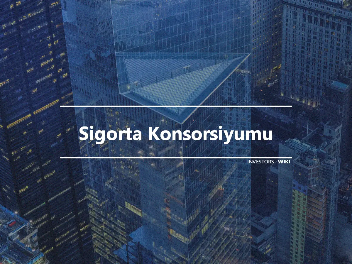 Sigorta Konsorsiyumu