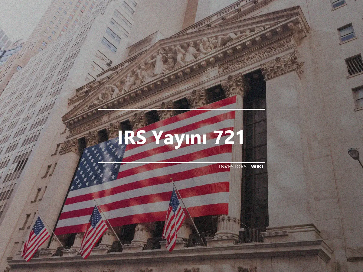 IRS Yayını 721