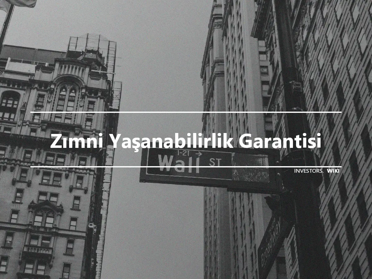 Zımni Yaşanabilirlik Garantisi