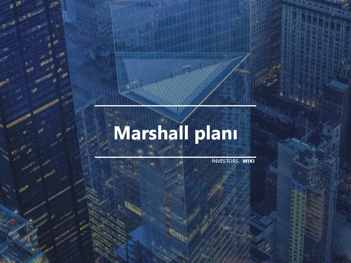 Marshall planı