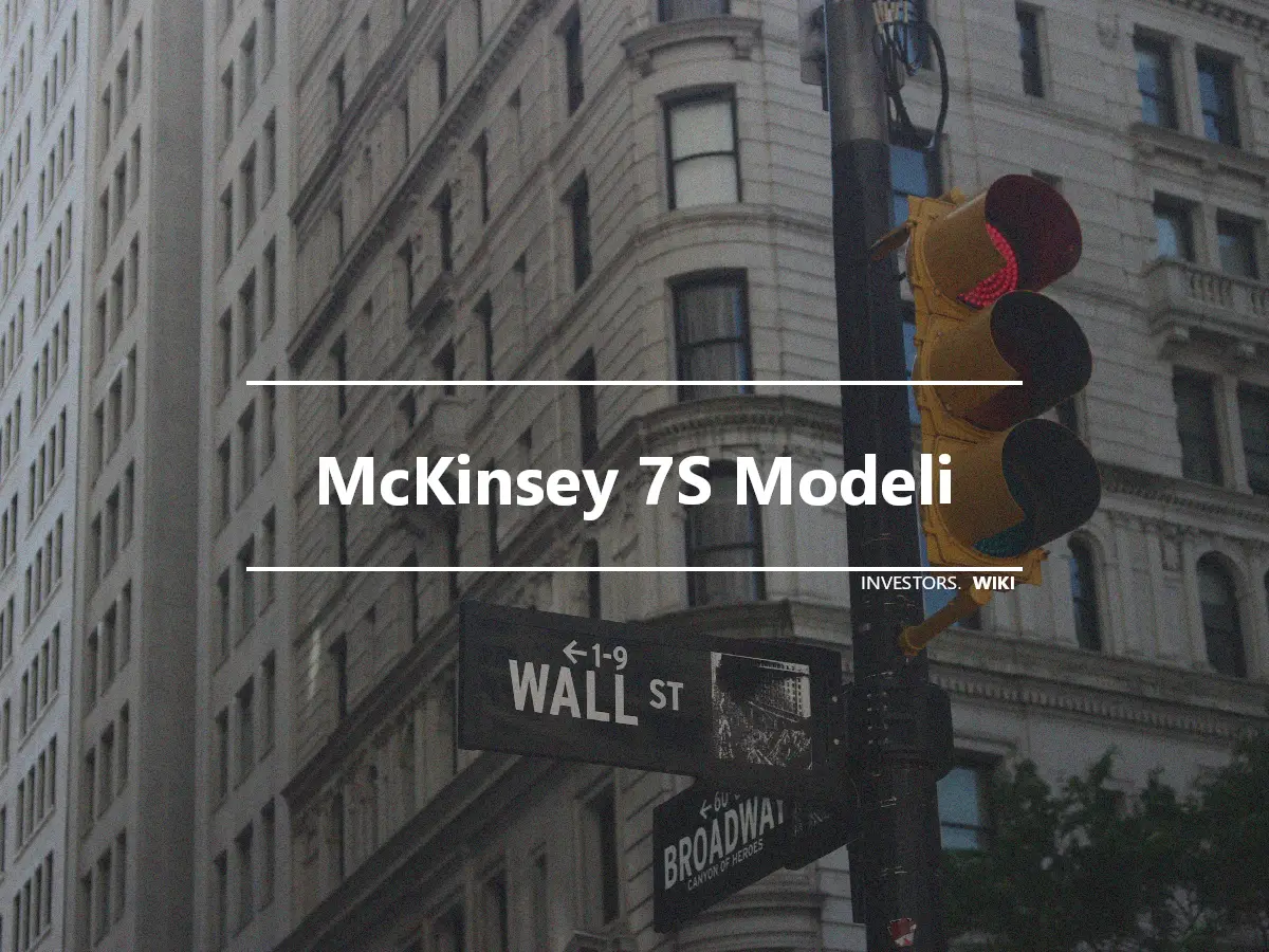 McKinsey 7S Modeli