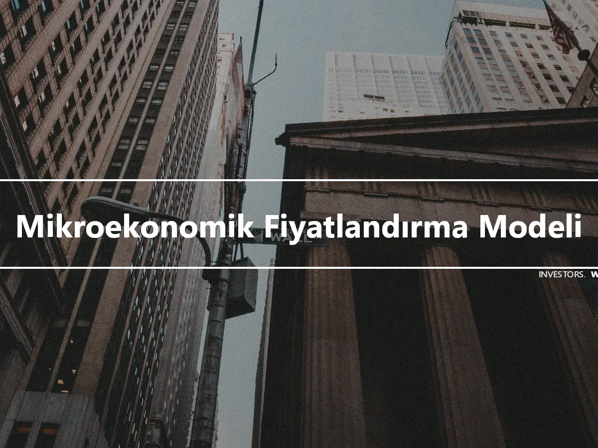 Mikroekonomik Fiyatlandırma Modeli