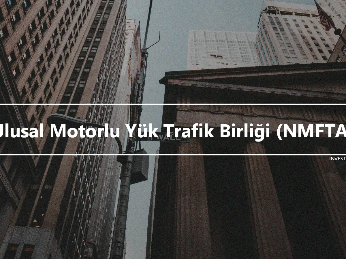 Ulusal Motorlu Yük Trafik Birliği (NMFTA)