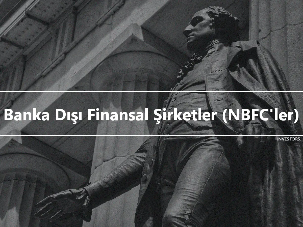 Banka Dışı Finansal Şirketler (NBFC'ler)