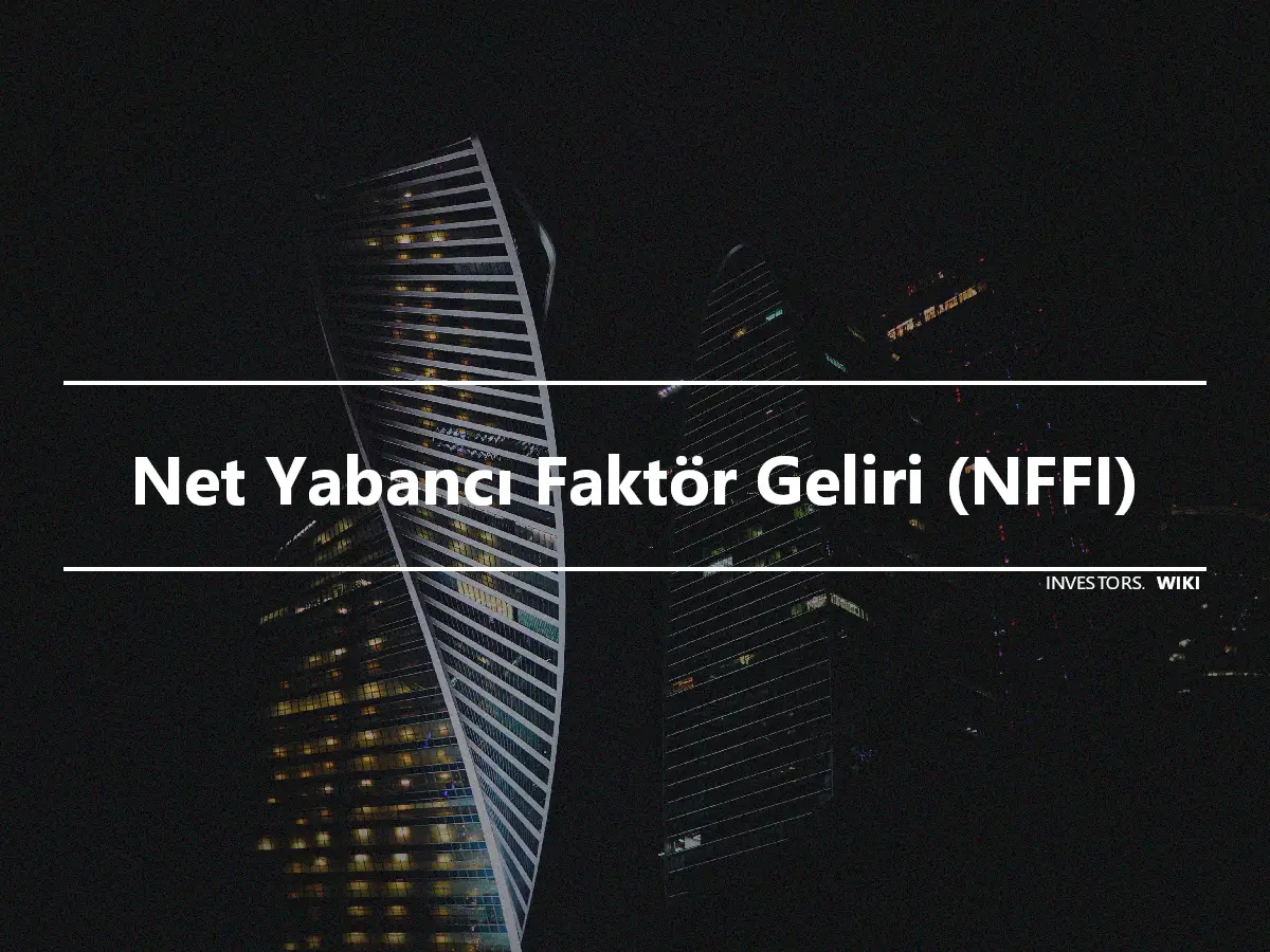 Net Yabancı Faktör Geliri (NFFI)