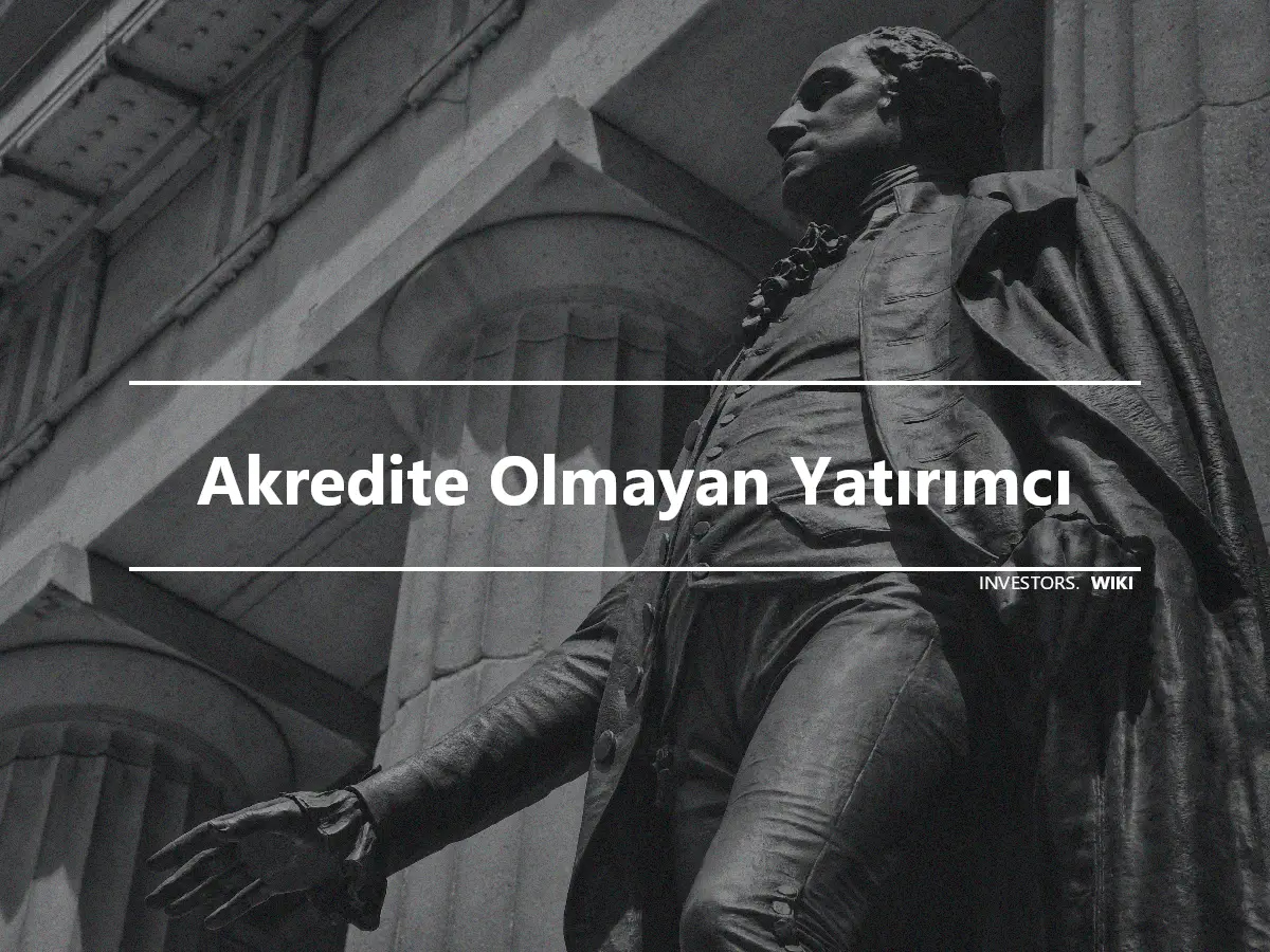 Akredite Olmayan Yatırımcı