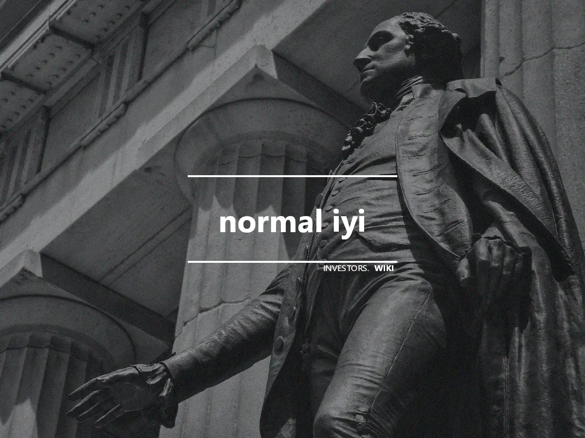 normal iyi