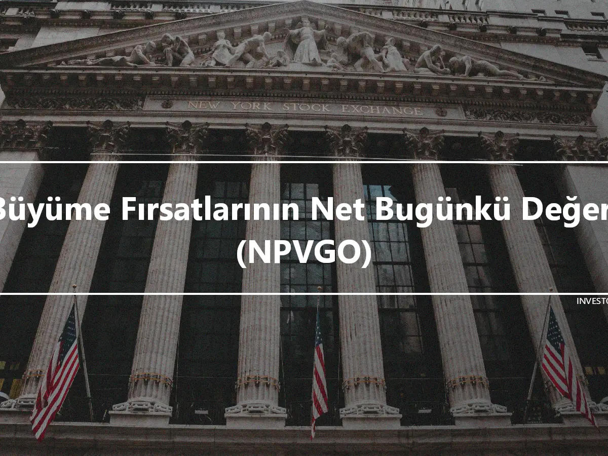 Büyüme Fırsatlarının Net Bugünkü Değeri (NPVGO)