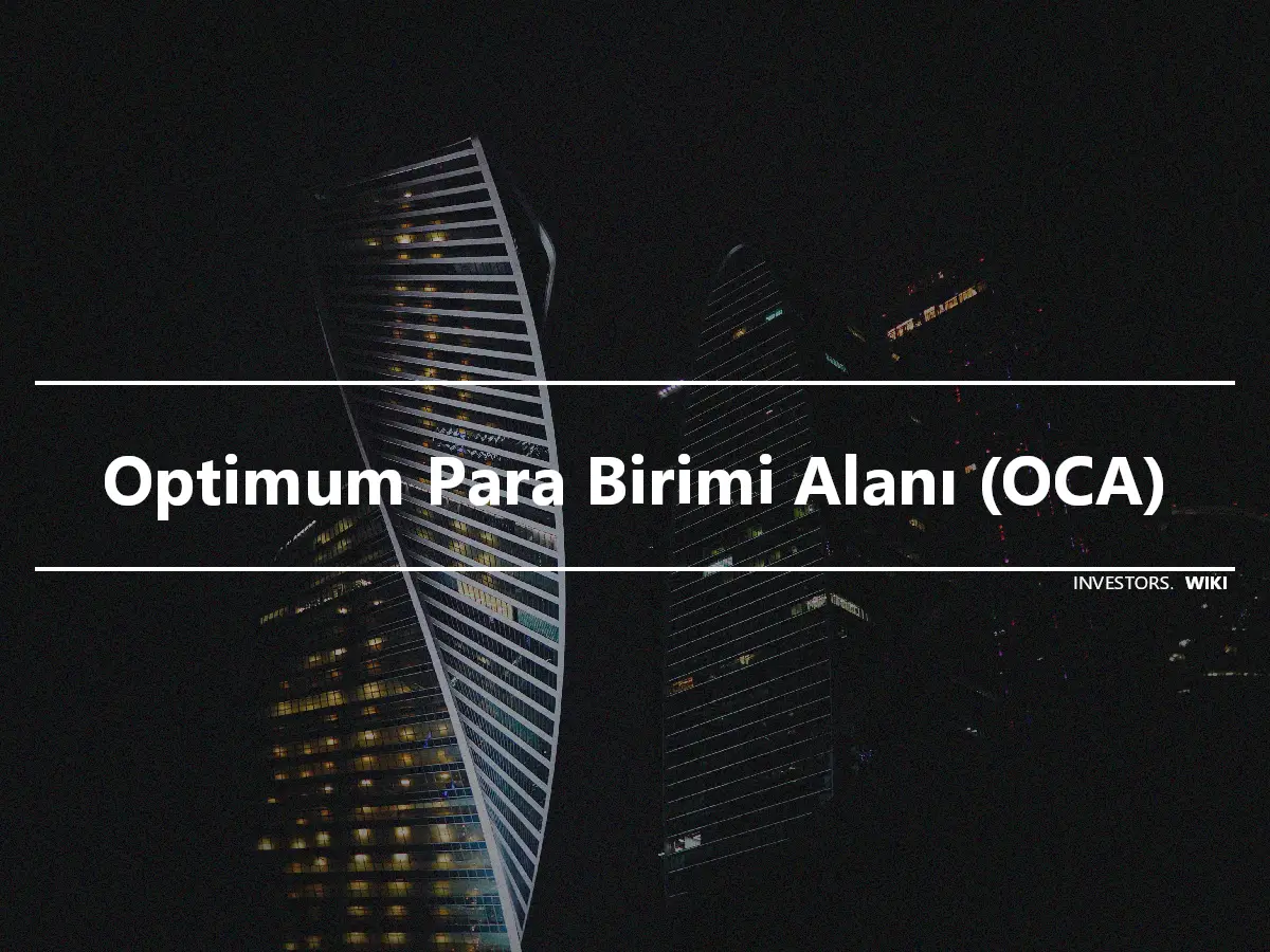 Optimum Para Birimi Alanı (OCA)