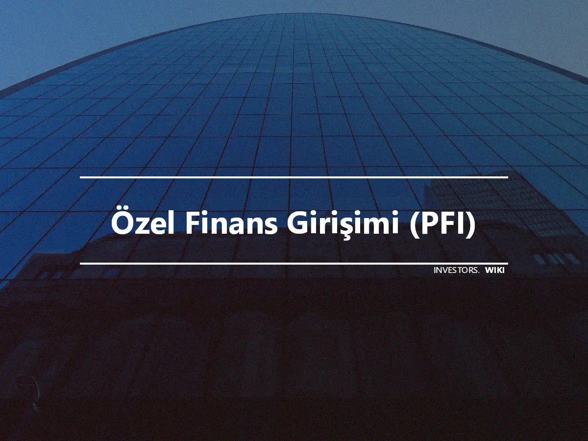 Özel Finans Girişimi (PFI)