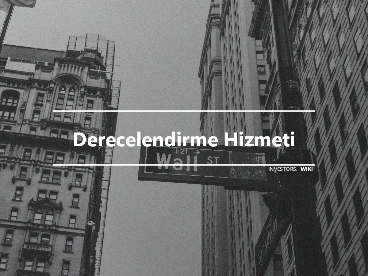 Derecelendirme Hizmeti