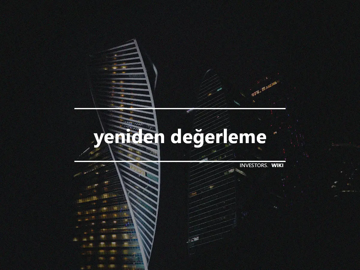 yeniden değerleme