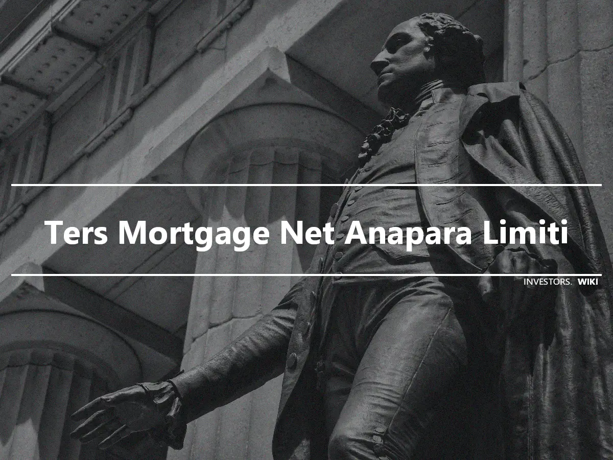 Ters Mortgage Net Anapara Limiti