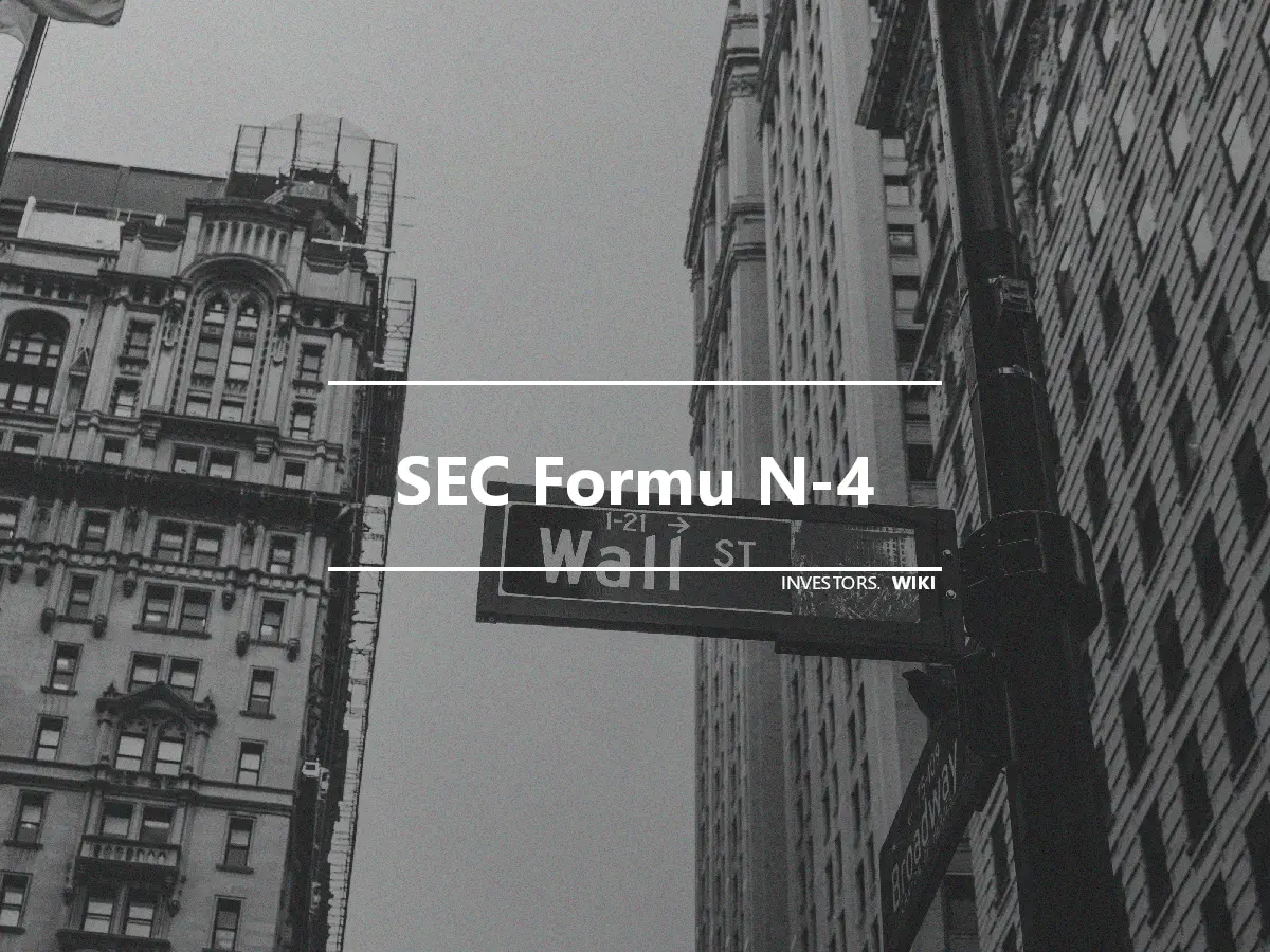 SEC Formu N-4