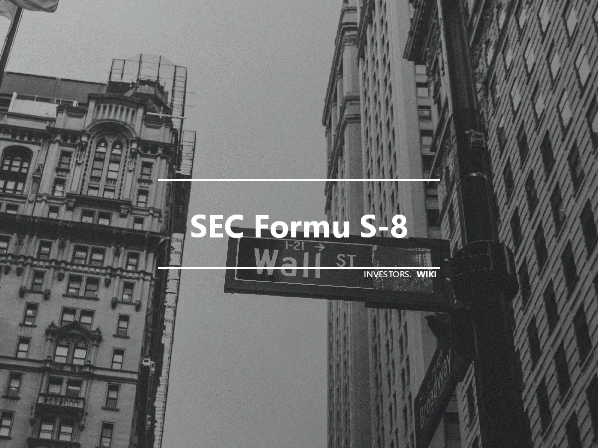 SEC Formu S-8