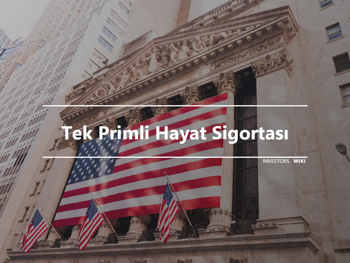 Tek Primli Hayat Sigortası