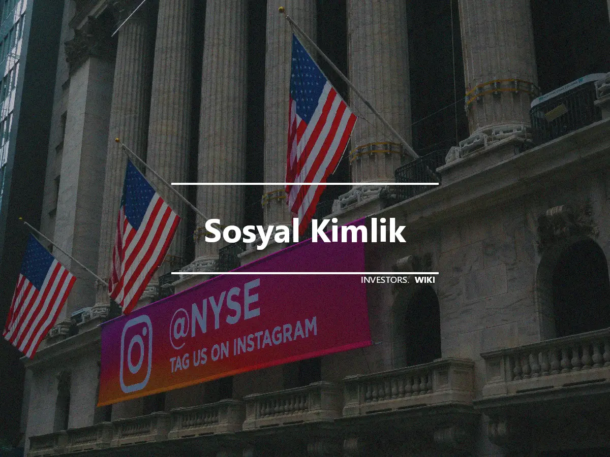 Sosyal Kimlik