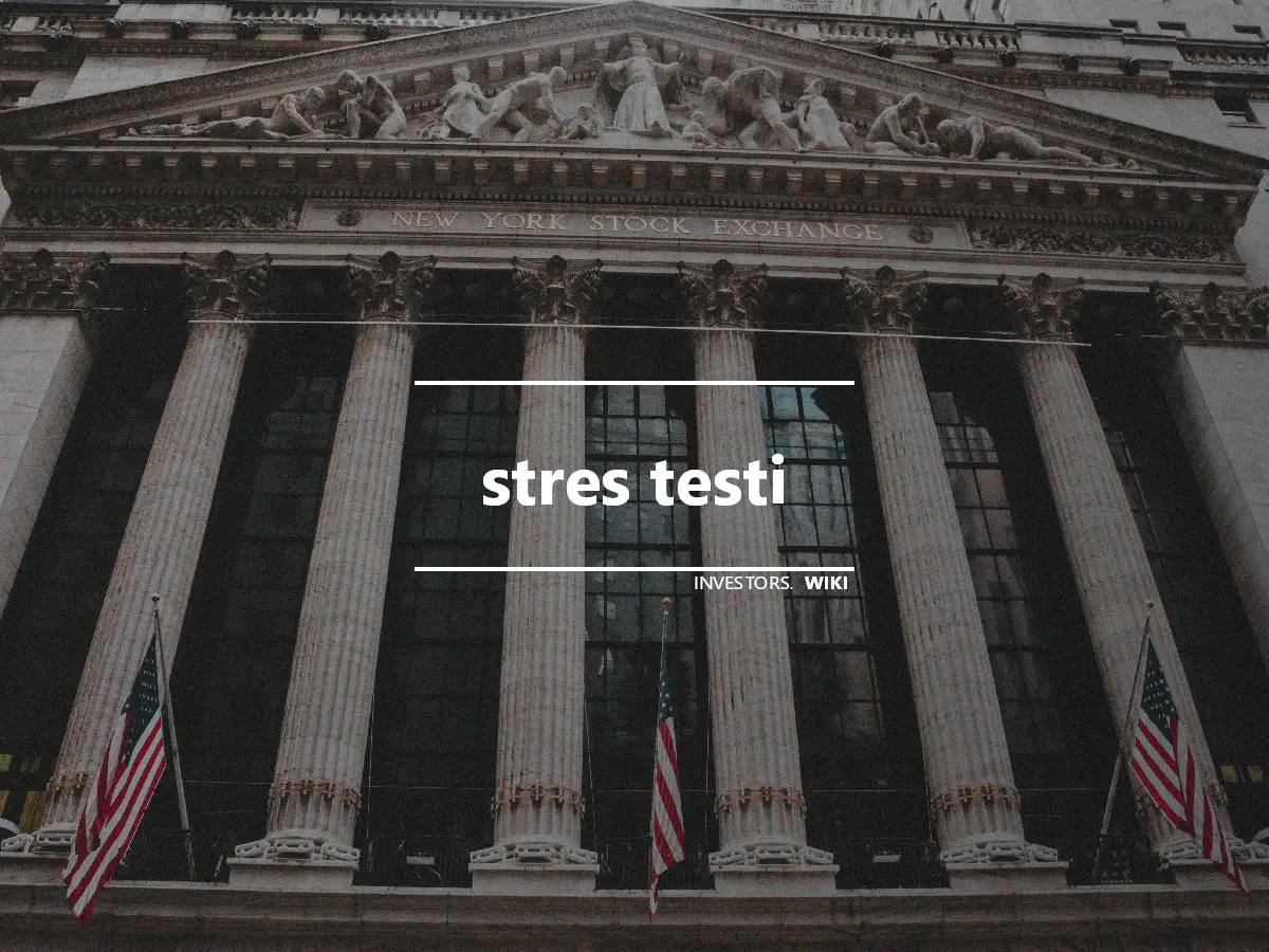 stres testi