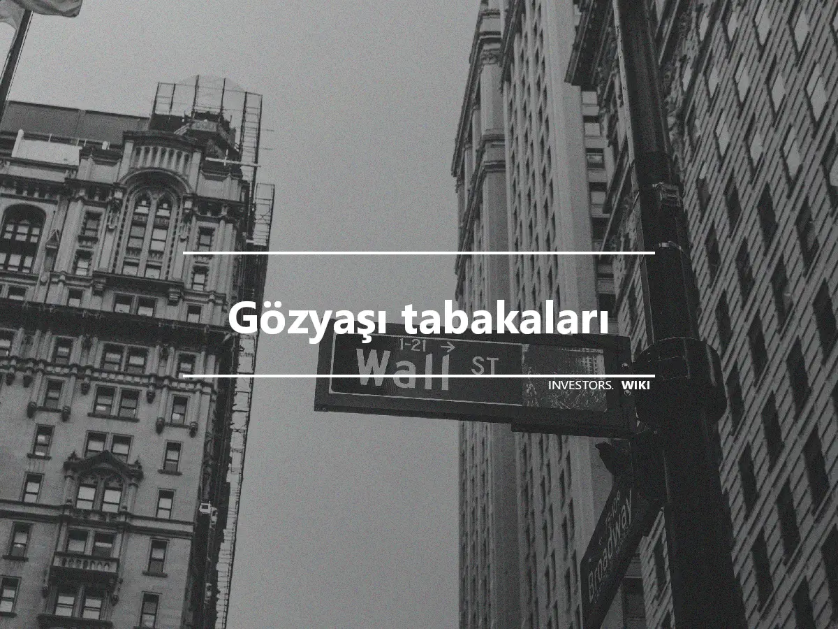 Gözyaşı tabakaları