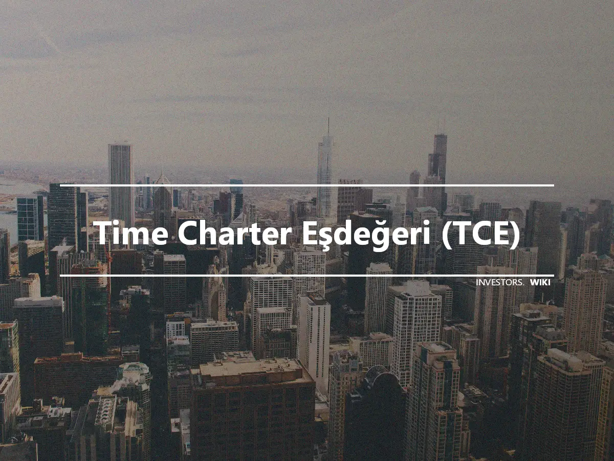 Time Charter Eşdeğeri (TCE)