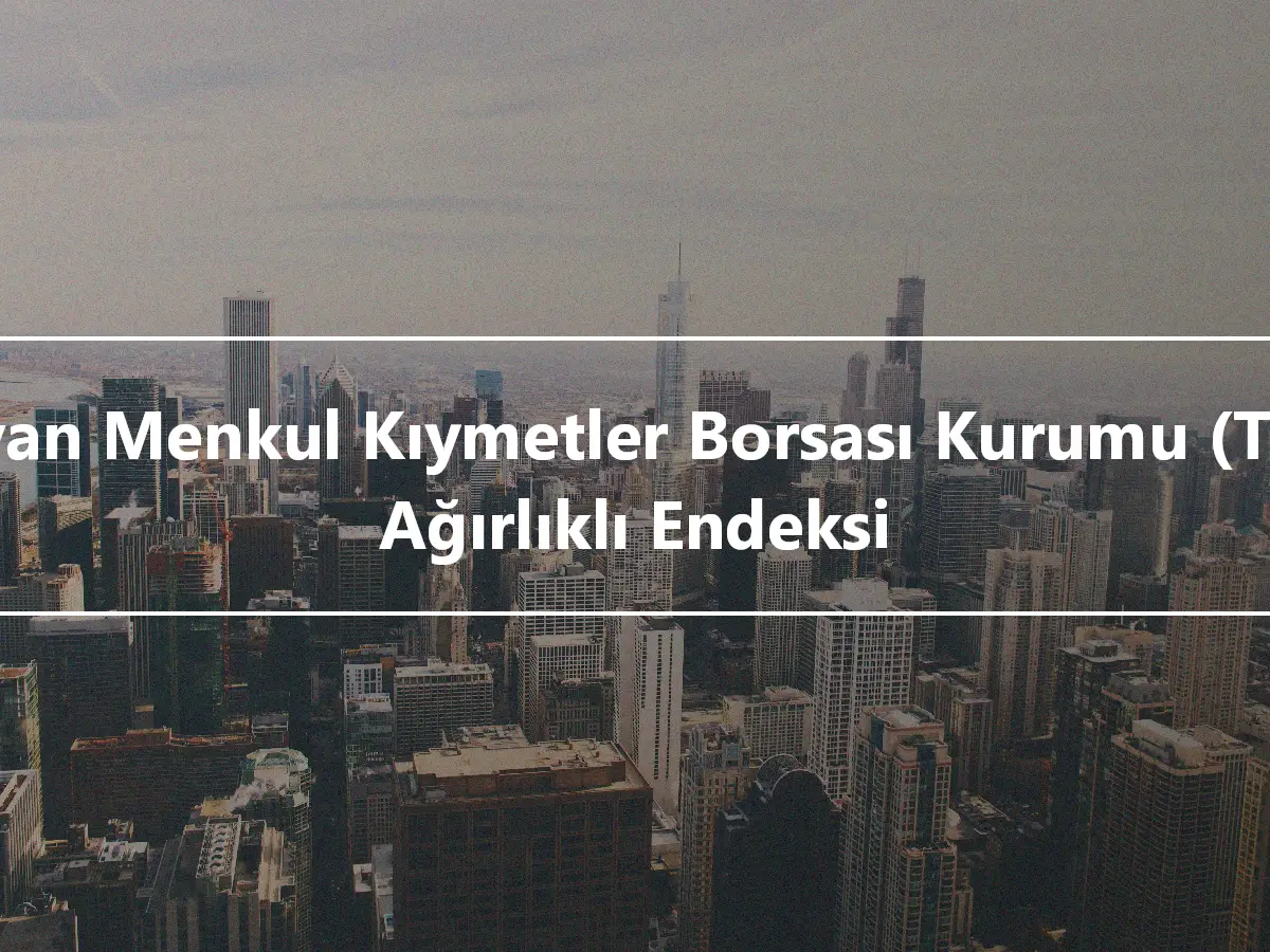 Tayvan Menkul Kıymetler Borsası Kurumu (TSEC) Ağırlıklı Endeksi