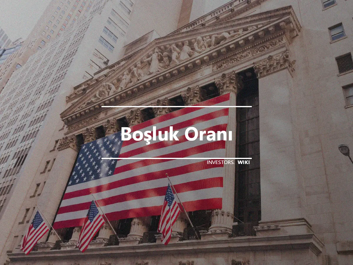 Boşluk Oranı