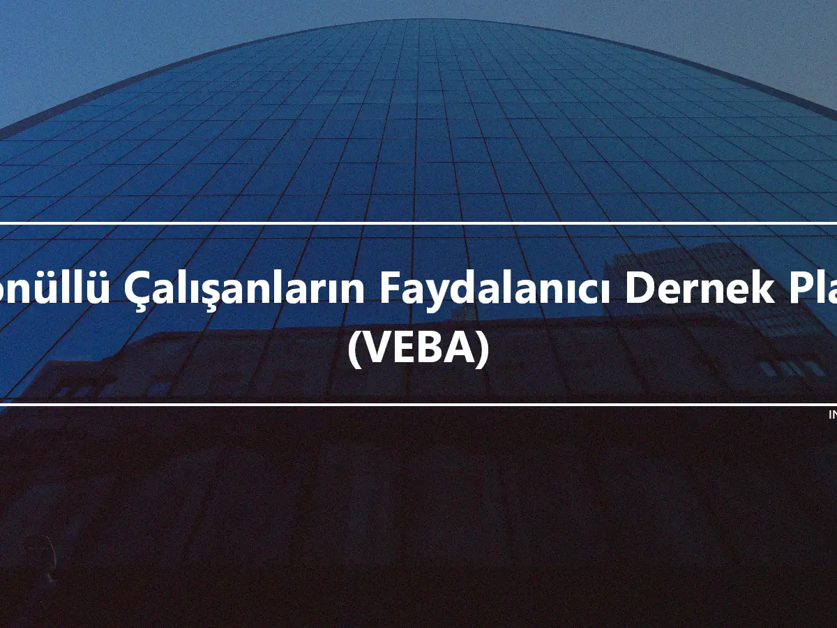 Gönüllü Çalışanların Faydalanıcı Dernek Planı (VEBA)