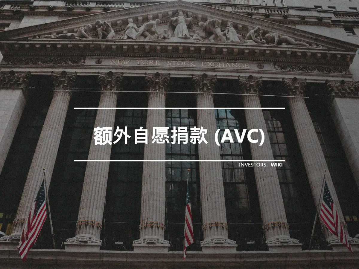 额外自愿捐款 (AVC)