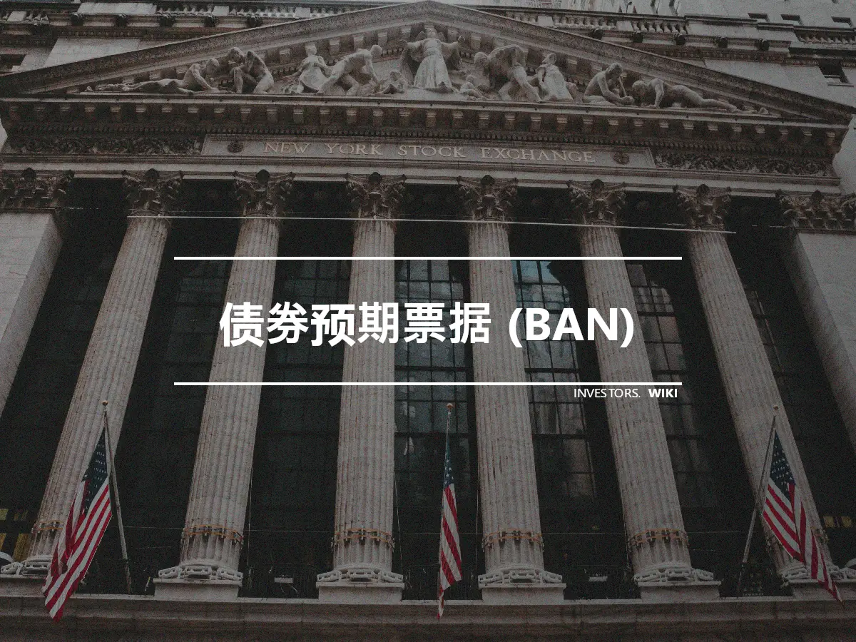 债券预期票据 (BAN)