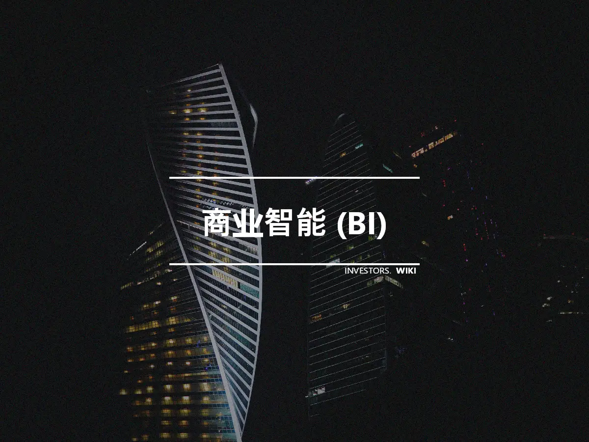 商业智能 (BI)