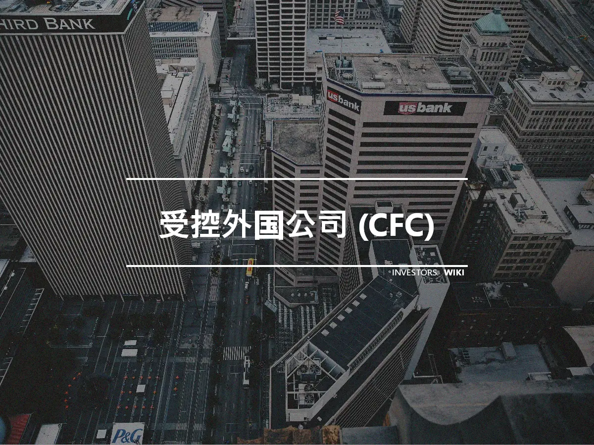 受控外国公司 (CFC)