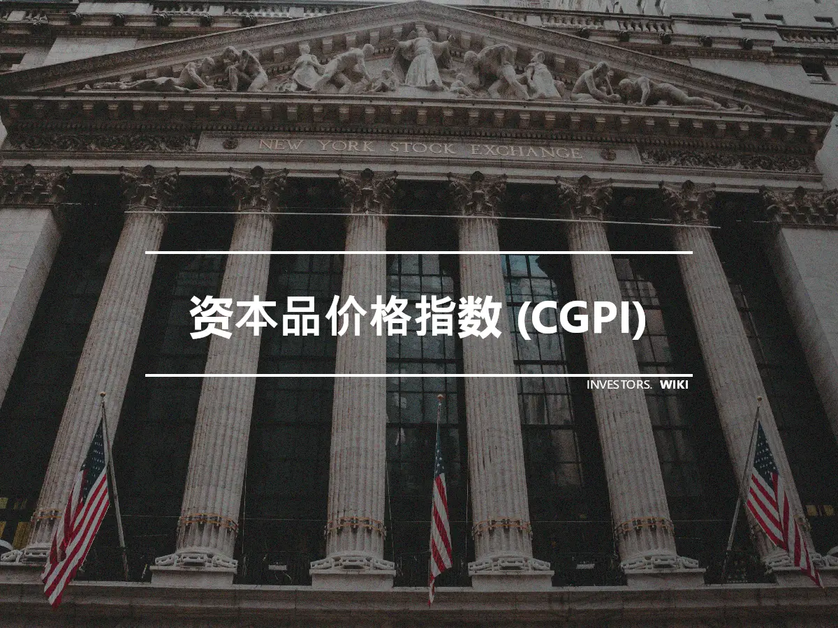 资本品价格指数 (CGPI)