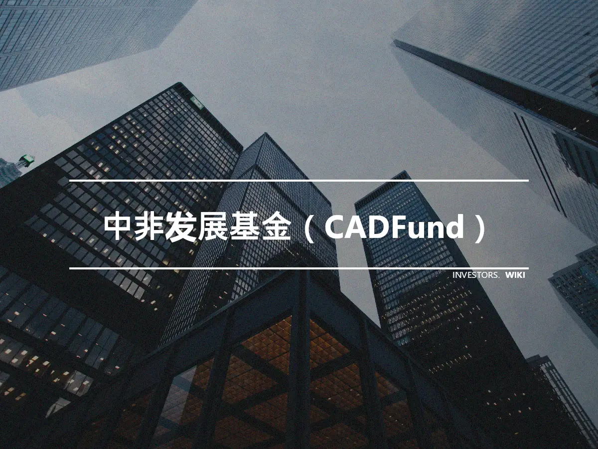 中非发展基金（CADFund）